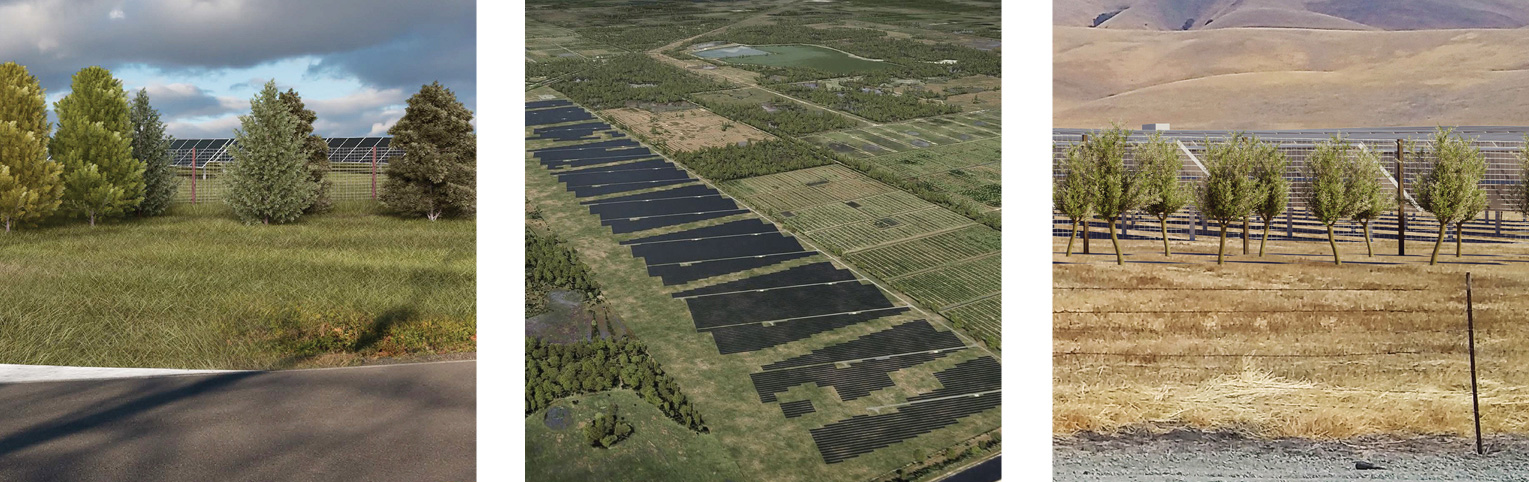 Solar 3D visualizations