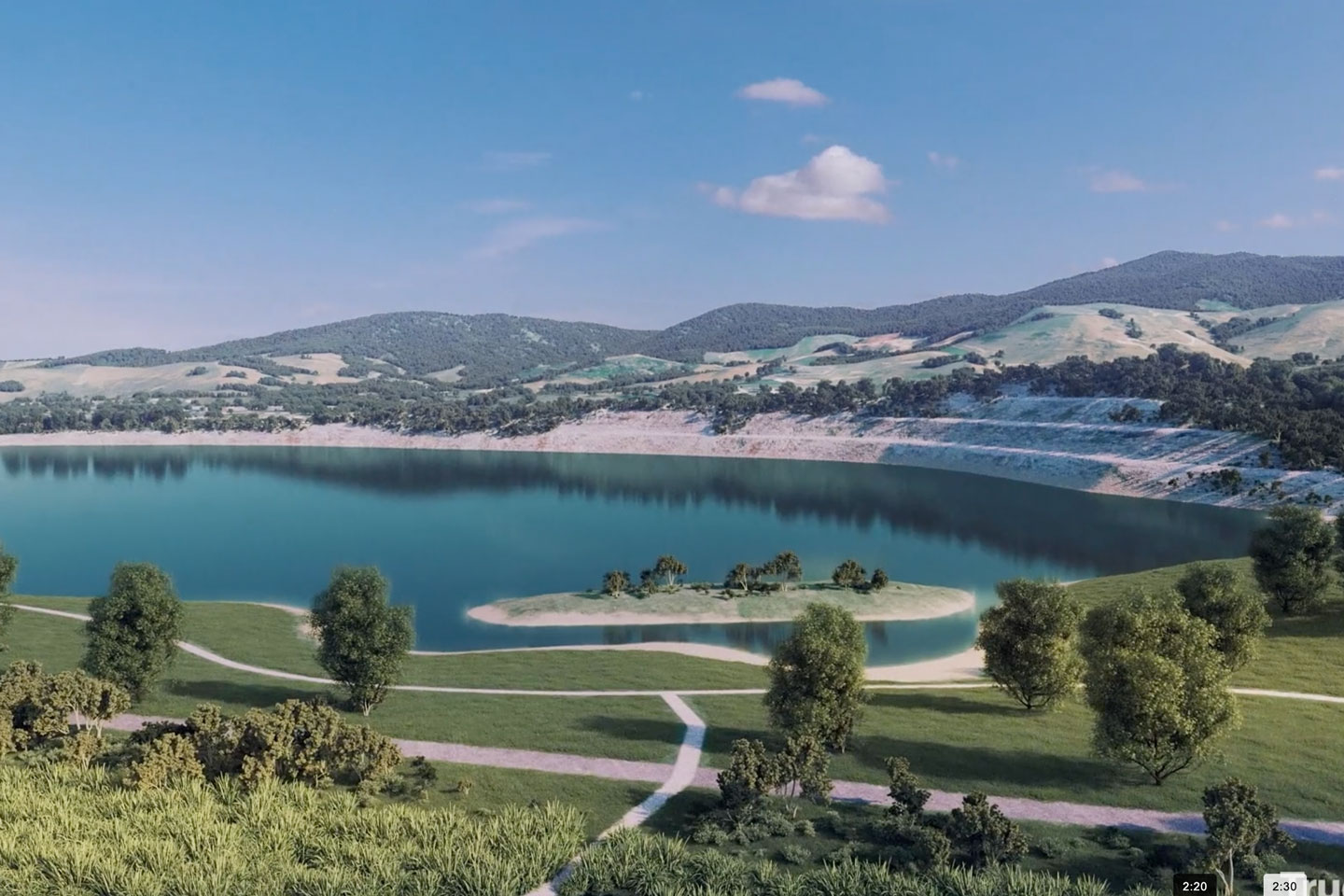 Post-mining land use example