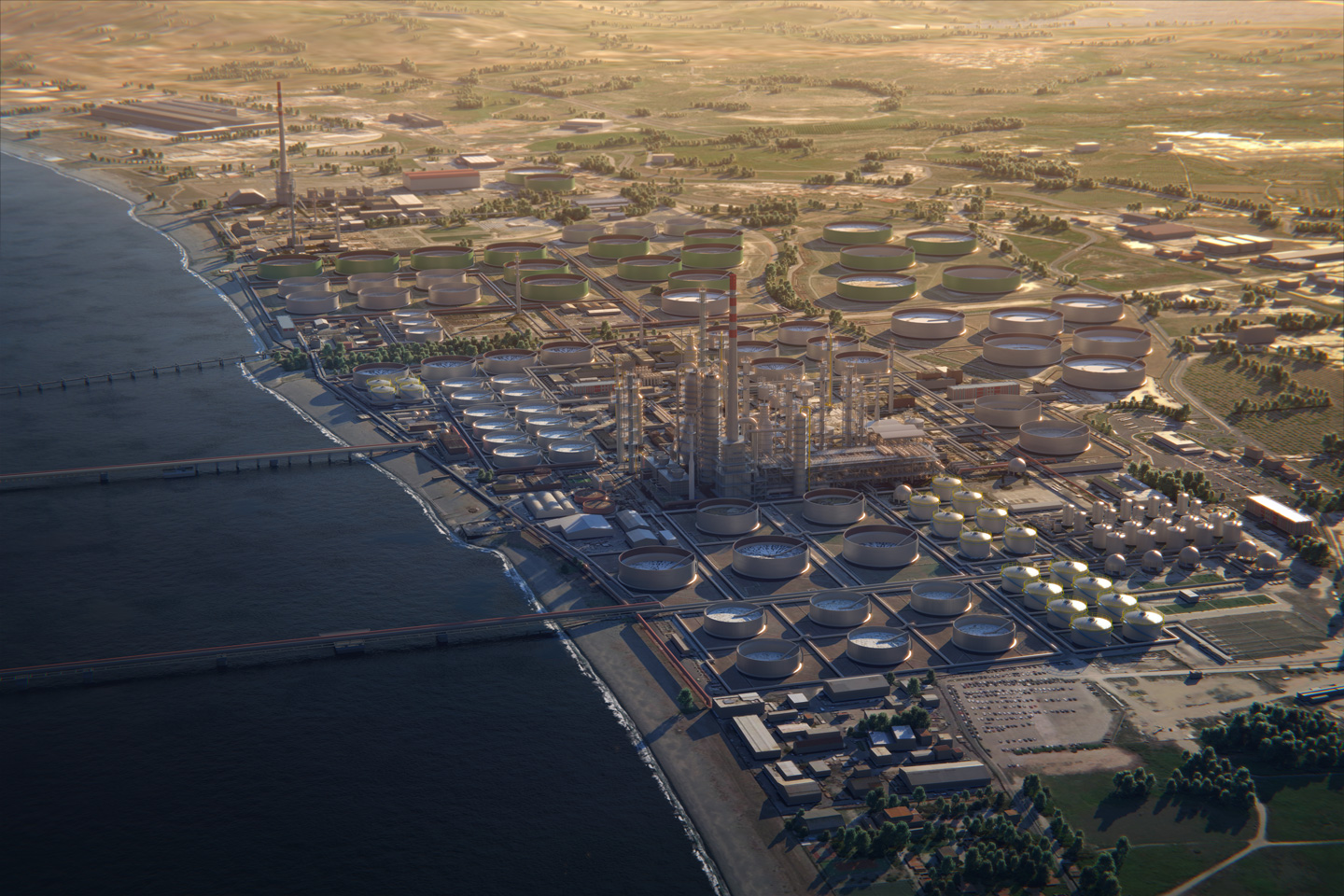 Oil & gas project visualization