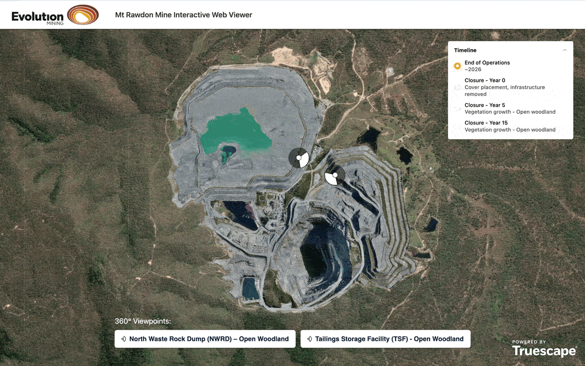 Evolution Mining brings mine closure planning to life through ...